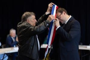 Election de Julien Dassé maire de Vendays-Montalivet